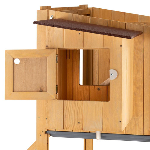 Дерев`яний будиночок для 4 курей Ferplast Hen House 10