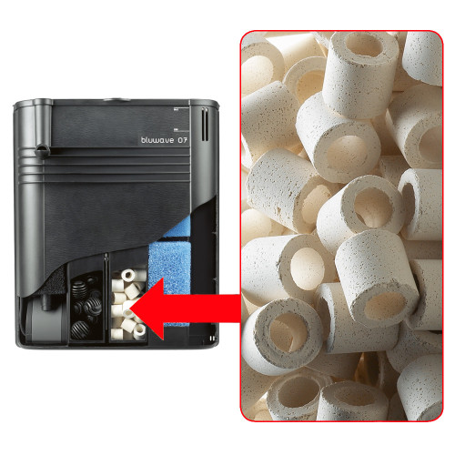 Керамические кольца для биологической фильтрации Ferplast Blurings