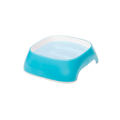 Пластикова миска для собак та кішок Ferplast Glam, Light Blue, 200 мл