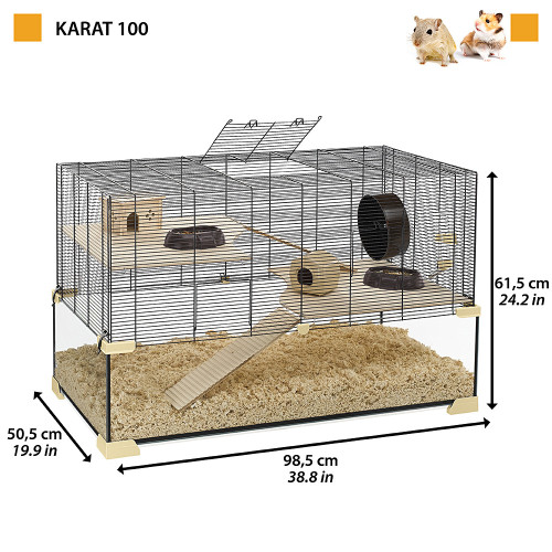 Клітка Ferplast Cage Karat 100 для маленьких гризунів