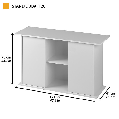 Тумба для скляного акваріума Ferplast Stand Dubai 120 Black