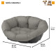 Х/б подушка з підкладкою для лежаків для собак Ferplast Siesta Deluxe 4