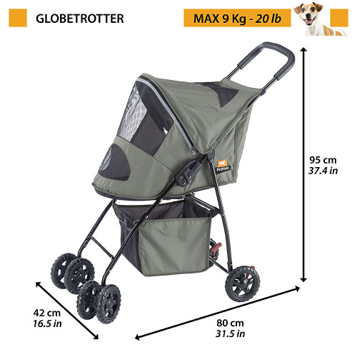 Візок для дрібних порід собак Ferplast Globetrotter