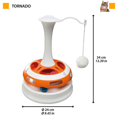 Игрушка для кошек круглой формы Ferplast Tornado