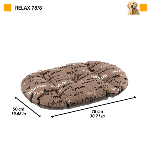 Подушка з бавовни для собак і кішок Ferplast Relax C 78/8