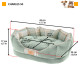 М`який лежак для котів та собак Ferplast Charles 50 Blue