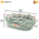 М`який лежак для котів та собак Ferplast Charles 70 Brown