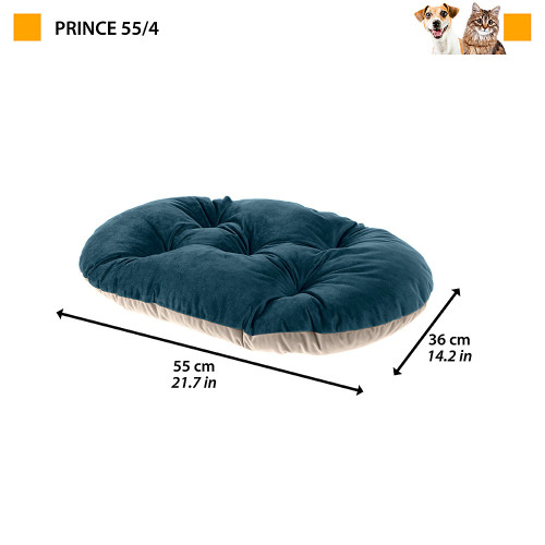 М`яка подушка для собак та кішок Ferplast Prince 55/4 Blue