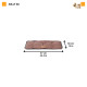 Матрас из технологичной ткани для собак Ferplast Jolly 60 Grey