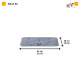 Матрац із технологічної тканини для собак Ferplast Jolly 65 Grey