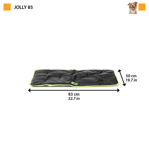 Матрац із технологічної тканини для собак Ferplast Jolly 85 Black