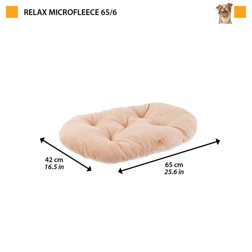 Подушка для собак и кошек Ferplast Relax Microfleece 65/6 Grey