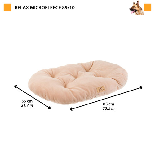 Подушка для собак та кішок Ferplast Relax Microfleece 89/10 Dove Grey