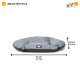 Подушка для собак та кішок Ferplast Relax 55/4 Tech Grey