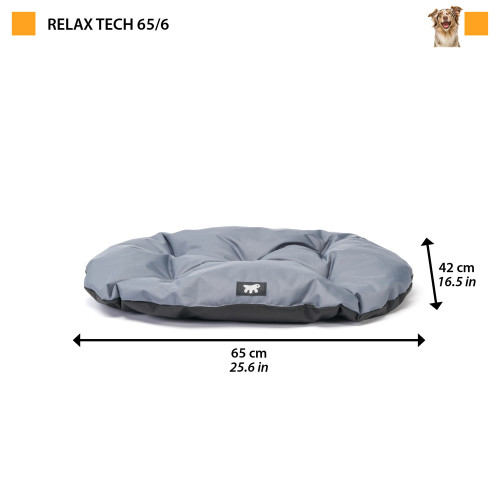 Подушка для собак та кішок Ferplast Relax 65/6 Tech Grey