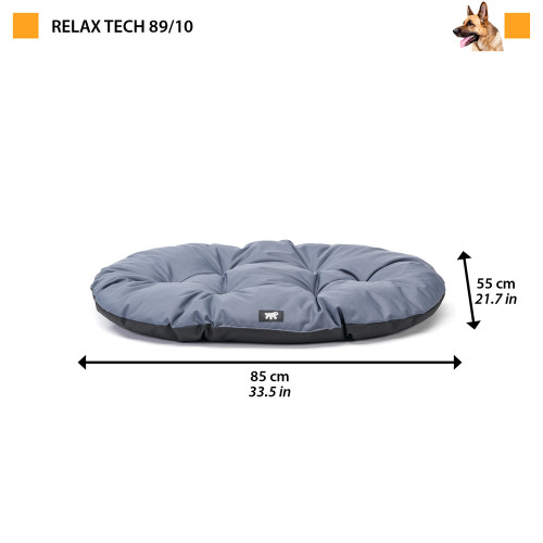 Подушка для собак та кішок Ferplast Relax 89/10 Tech Grey