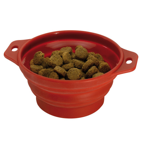 Дорожня гумова миска для собак Ferplast Yappy Medium