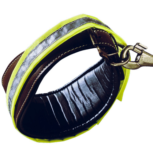 Светоотражающий нейлоновый ошейник-накладка для собак Ferplast Reflex C15/44