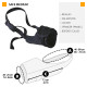 Регульований намордник з м`якою підкладкою для собак Ferplast Safe Medium