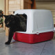 Закрытый туалет для кошек с системой просеивания Ferplast Ariel 10 Home