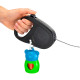 Рулетка із шнуром для собак Ferplast Flippy One Cord S Grey