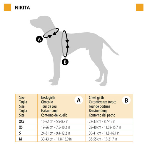 М`яка шлейка для собак з нейлону, що дихає Ferplast Nikita P Puppy XXS