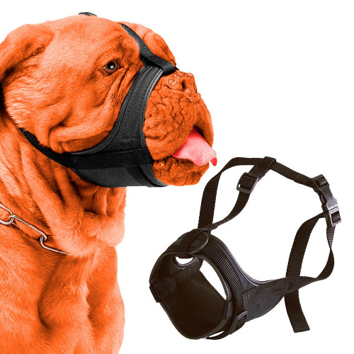 Регульований намордник з м`якою підкладкою для собак Ferplast Safe Boxer