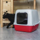 Закрытый туалет для кошек с системой просеивания Ferplast Ariel 10 Home