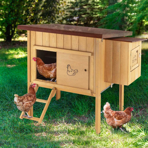 Дерев`яний будиночок для 4 курей Ferplast Hen House 10