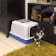 Закрытый туалет для кошек с угольными фильтрами Ferplast Clear Cat 20