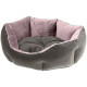 Лежанка для котів та собак з оксамитової тканини Ferplast Queen 45 Pink