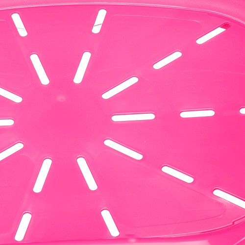 Пластиковий лежак для собак та кішок Ferplast Siesta Deluxe 6 Fuchsia