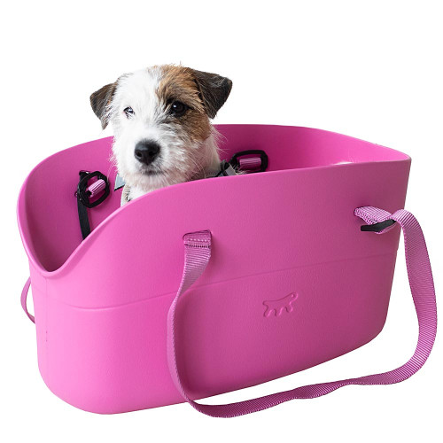 М`яка переноска для маленьких собак Ferplast With-Me Fuchsia