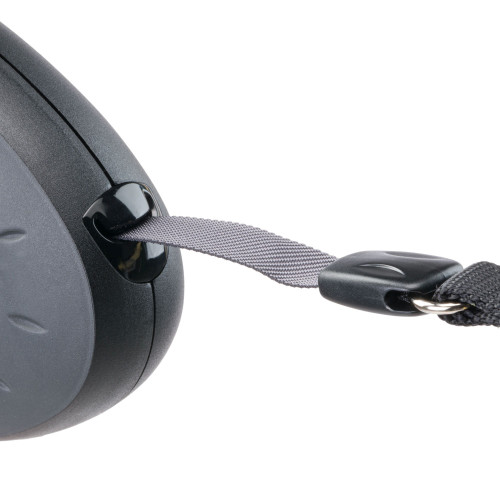 Поводок-рулетка для собак с лентой Ferplast Flippy Tech Tape L Black