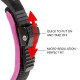 Нашийник для собак на м`якій підкладці Ferplast Ergofluo C25/51 Fuchsia