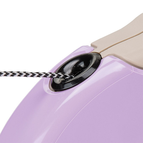Повідець-рулетка для собак із шнуром Ferplast Amigo Cord M Lilac