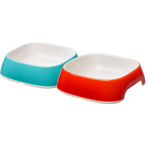 Пластикова миска для собак та кішок Ferplast Glam, Red, 200 мл