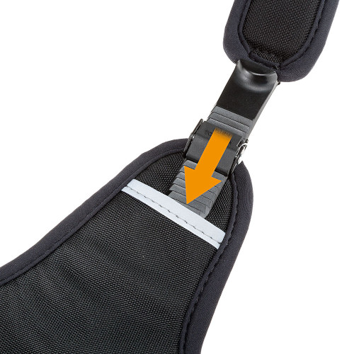 Ергономічна шлейка для собак Ferplast Ergotrekking P S Preto