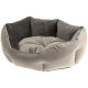 Лежанка для кошек и собак из бархатистой ткани Ferplast Queen 60 Grey