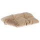 М`яка лежанка з оксамиту для собак та кішок Ferplast Chester 60 Beige