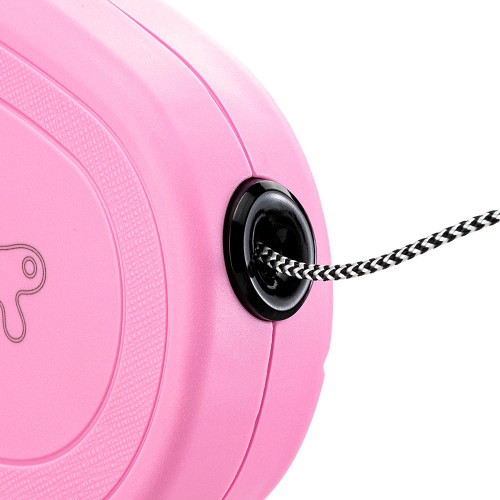 Рулетка із шнуром для собак Ferplast Flippy One Cord S Pink