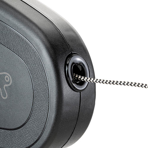 Рулетка із шнуром для собак Ferplast Flippy One Cord L Grey