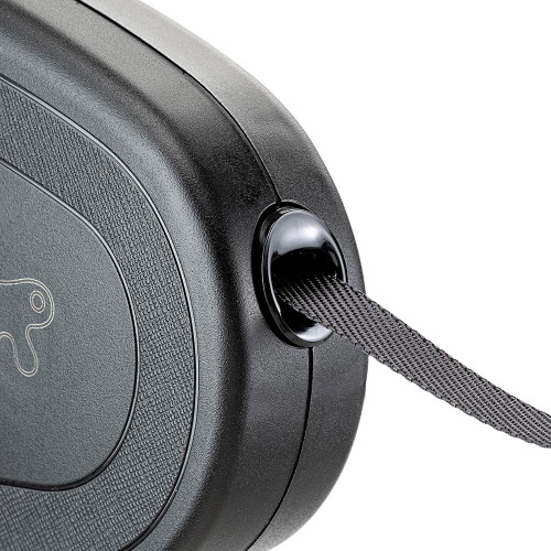 Рулетка для собак із стрічкою Ferplast Flippy One Tape L Black