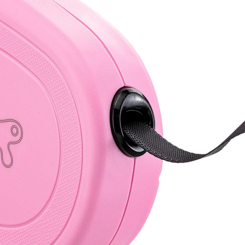 Рулетка для собак із стрічкою Ferplast Flippy One Tape S Pink