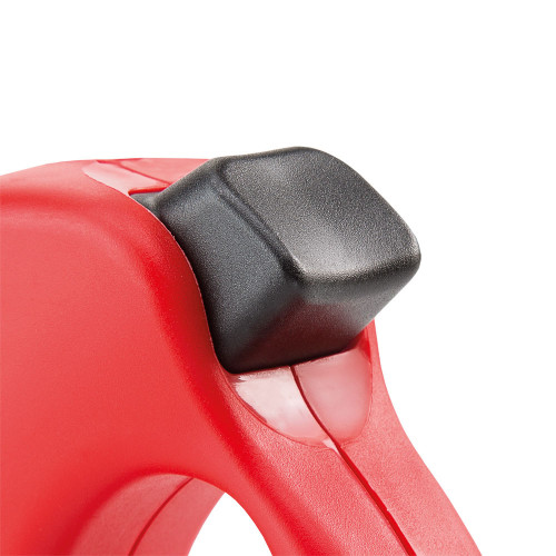 Повідець-рулетка для собак зі стрічкою Ferplast Amigo Tape Mini Red
