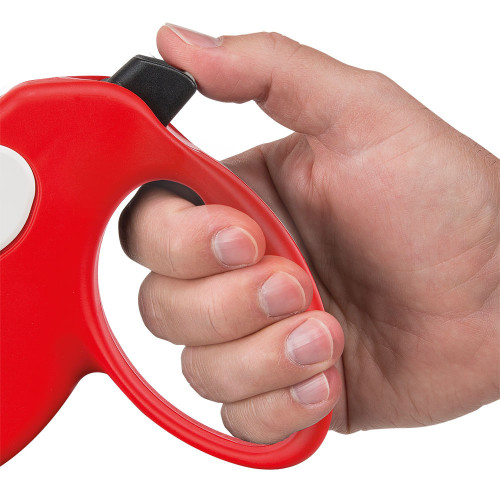 Поводок-рулетка для собак c лентой Ferplast Amigo Tape S Red
