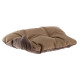 М`яка лежанка з оксамиту для собак та кішок Ferplast Chester 60 Brown
