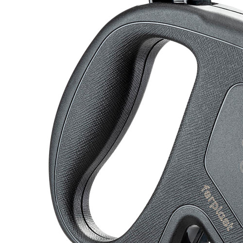 Рулетка для собак із стрічкою Ferplast Flippy One Tape L Black