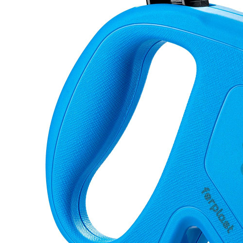 Рулетка із шнуром для собак Ferplast Flippy One Cord L Blue