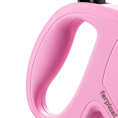 Рулетка із шнуром для собак Ferplast Flippy One Cord S Pink